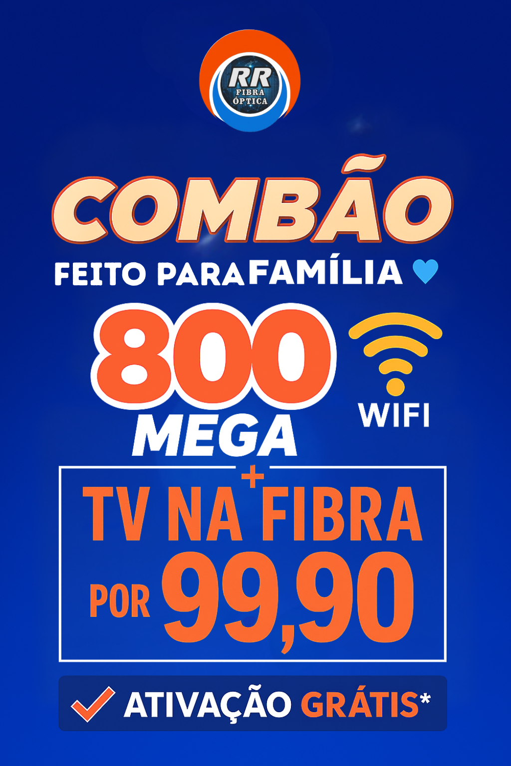 Combo Família 800 MEGA